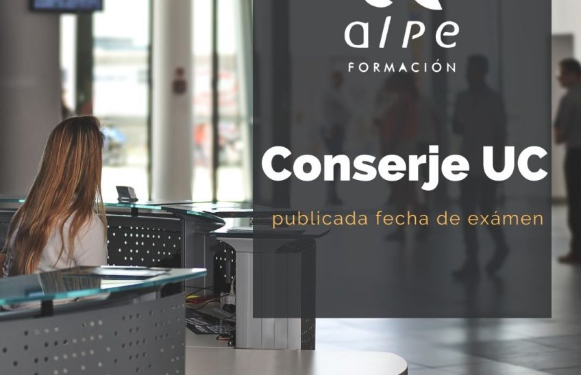 Oposiciones Conserje UC Alpe Formación