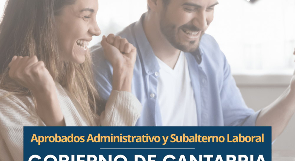 aprobados oposiciones Gobierno de Cantabria . Alpe Formación