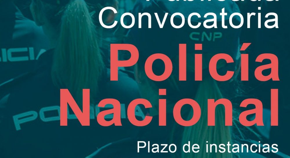 Convocatoria Policía Nacional