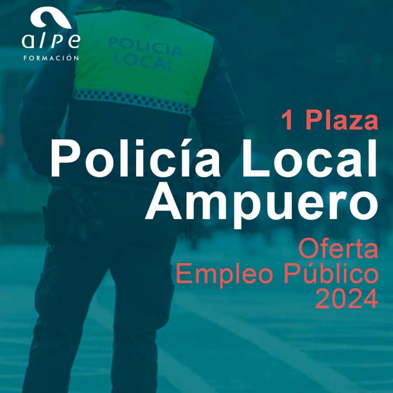 Oferta 1 Plaza Policía Local Ampuero