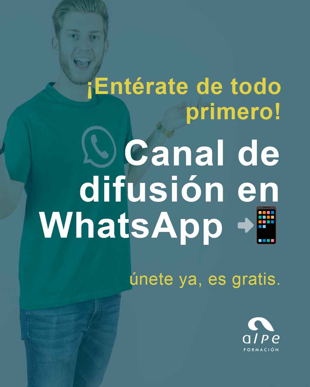 nuevo Canal de Difusión en WhatsAp