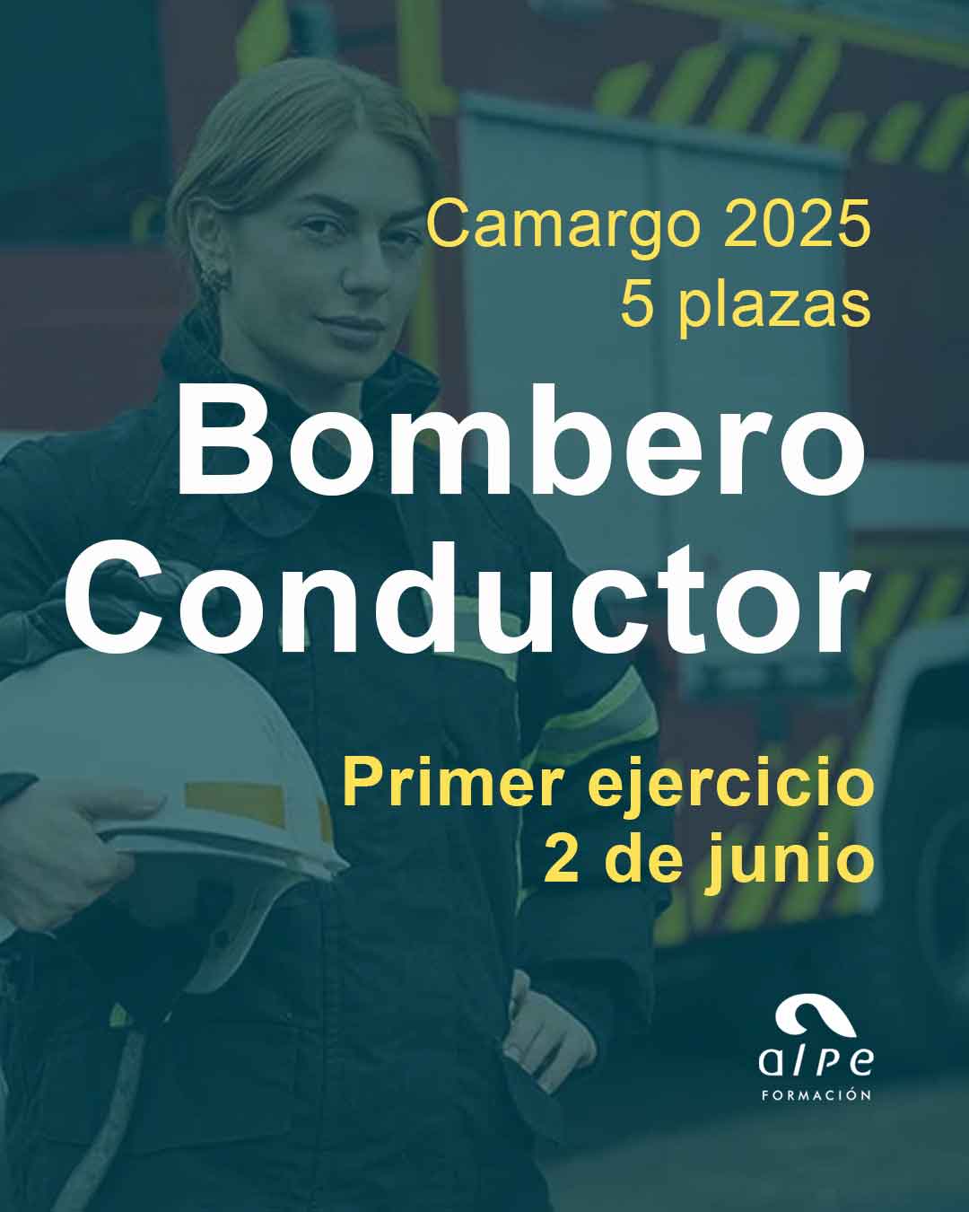Camargo fija fecha para el primer ejercicio de oposición a Bombero-Conductor