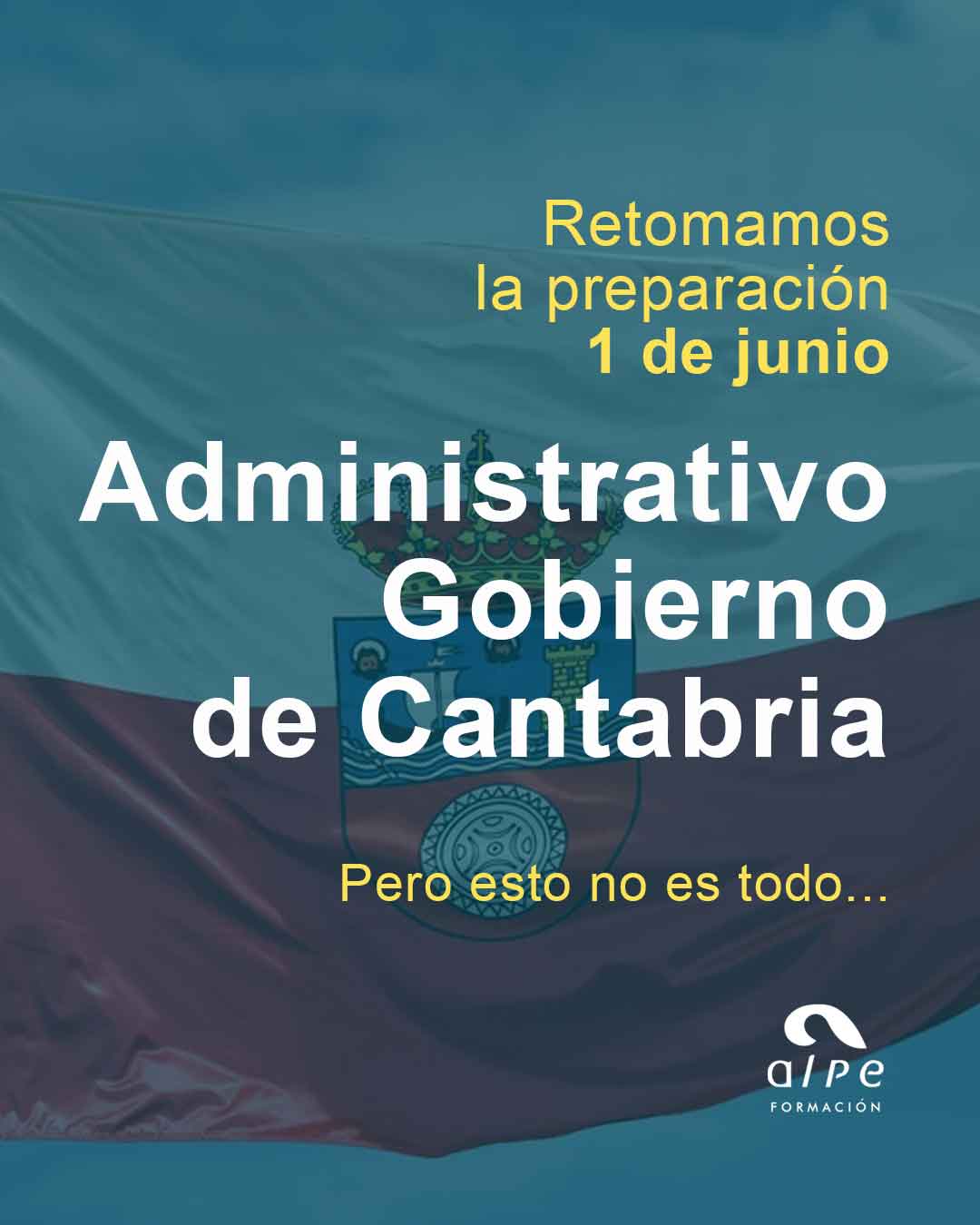 Retomamos la preparación para Administrativos del Gobierno de Cantabria… ¡y llegan 25 plazas nuevas en el Ayuntamiento de Santander!